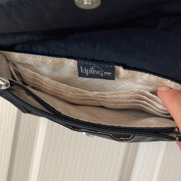 Kipling wallet crossbody bag. Navy blue. - Picture 3 of 13